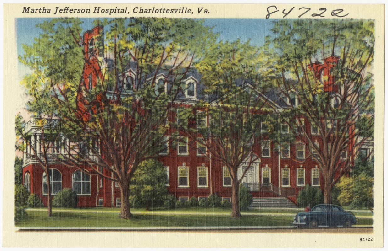 Martha Jefferson Hospital, Charlottesville, Va. Digital Commonwealth