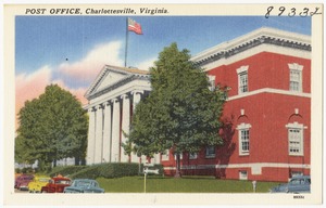 Post office, Charlottesville, Virginia.