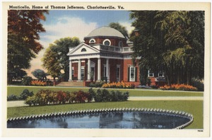Monticello, home of Thomas Jefferson, Charlottesville, Va.