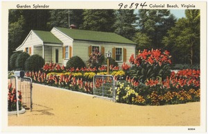 Garden splendor, Colonial Beach, Virginia