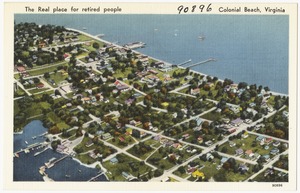 The real place for retired people, Colonial Beach, Virginia