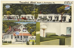 Traveler's Motel, Route 1, Covington, Va.