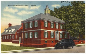 Municipal building, Crewe, Virginia