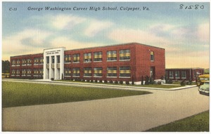 George Washington Carver High School, Culpeper, Va.