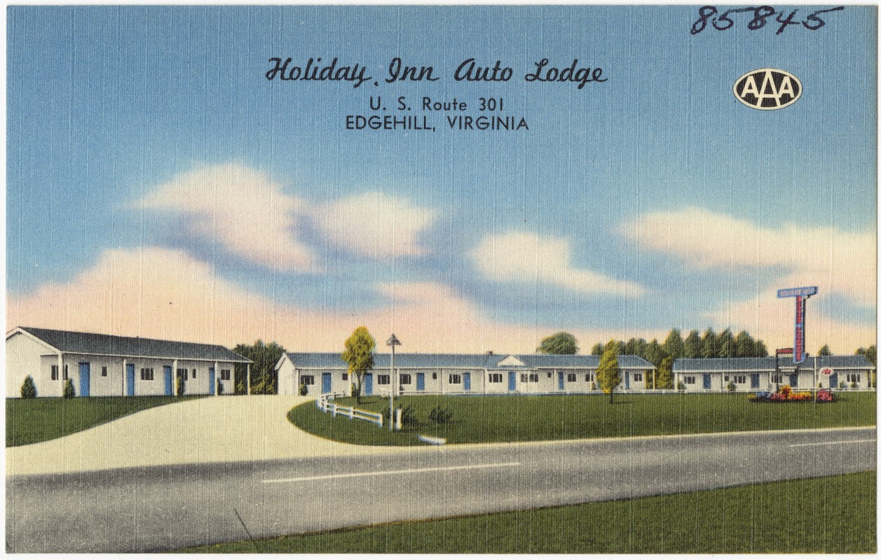 Holiday Inn Auto Lodge, U.S. Route 301, Edgehill, VA.