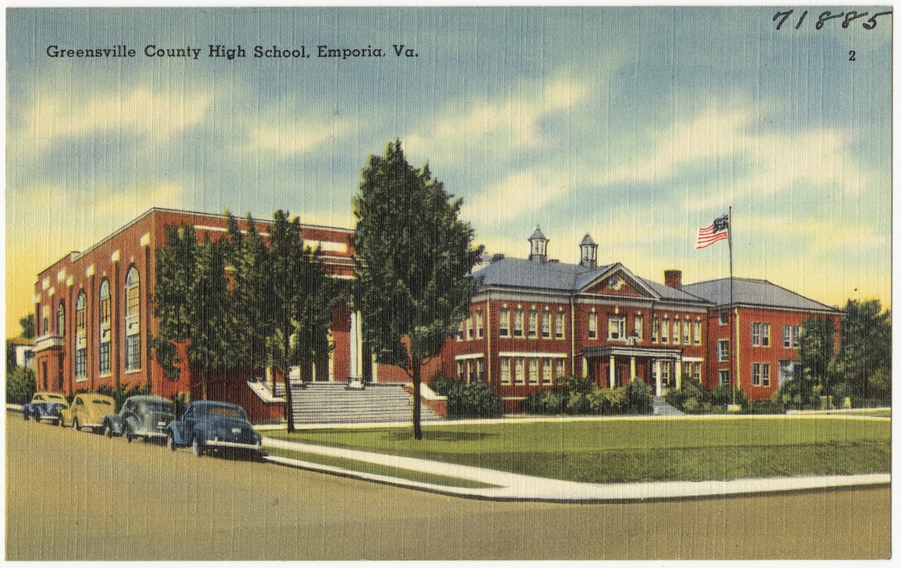 Greenville County High School, Emporia, Va. Digital Commonwealth