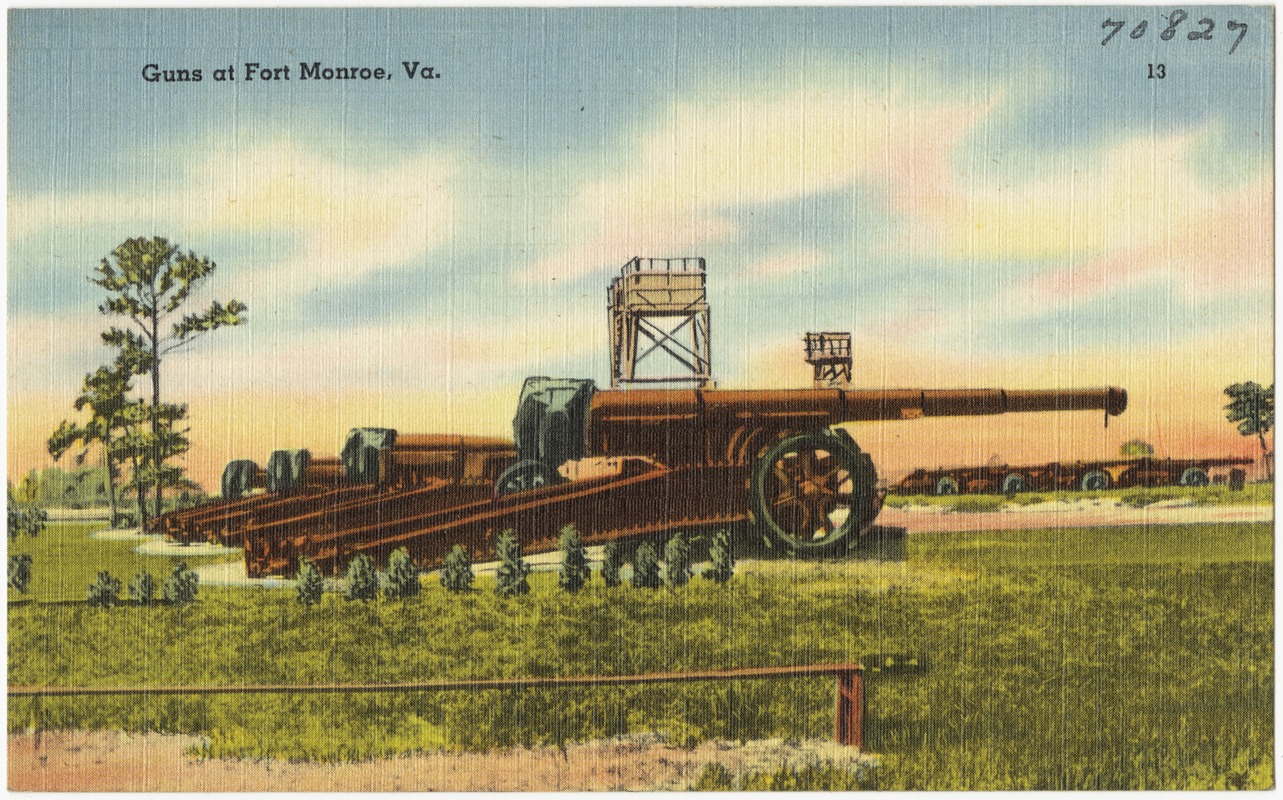 Guns at Fort Monroe, Va.