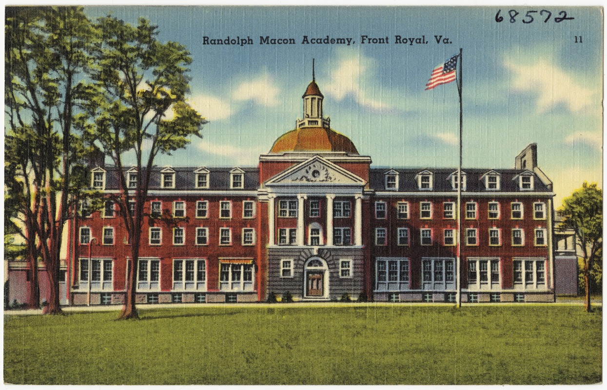 Randolph Macon Academy, Front Royal, Va. Digital Commonwealth