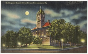 Rockingham County Court House, Harrisonburg, Va.