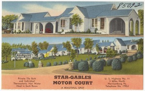 Star-Gables Motor Court, U.S. highway No. 11, 3 miles north, Harrisonburg, Va.
