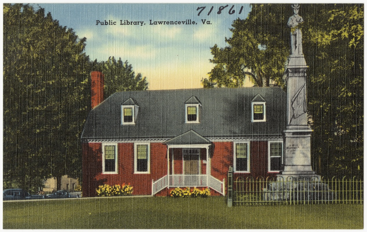 Public library, Lawrenceville, Va.