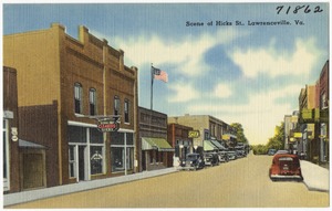 Scene of Hicks St., Lawrenceville, Va.