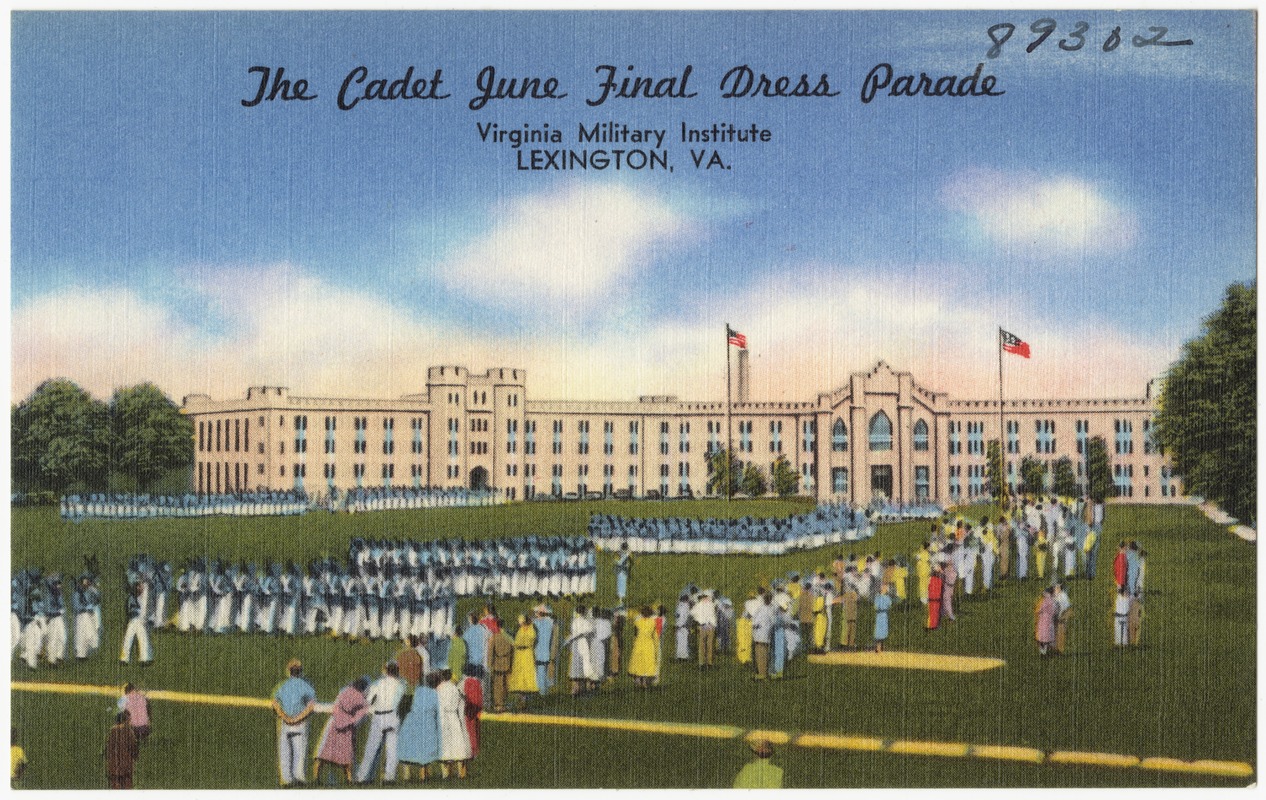 The Cadet June Final Dress Parade, Virginia Military Institute, Lexington, VA.