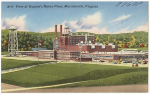 View of Dupont's Nylon Plant, Martinsville, Virginia
