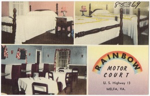 Rainbow Motor Court, U.S. Highway 13, Melfa, VA.