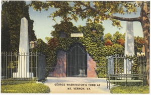 George Washington's Tomb at Mt. Vernon, VA.
