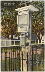 Shell-struck Post, New Market, Va.