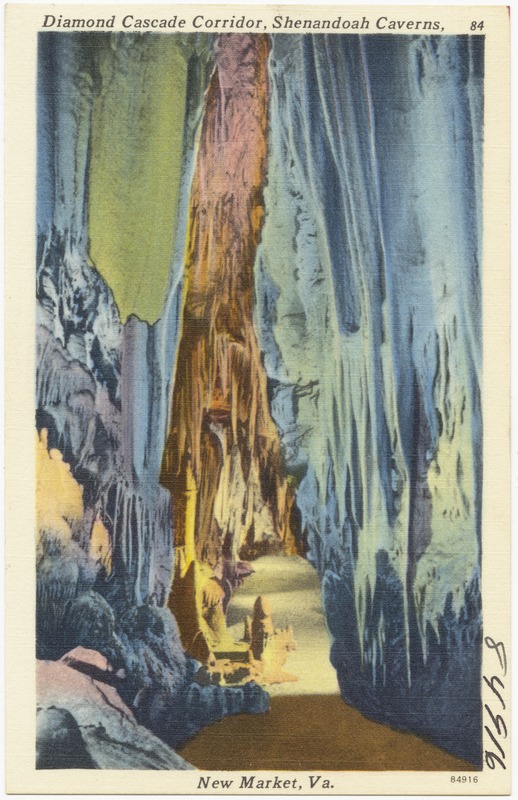 Diamond Cascade Corridor, Shenandoah Caverns, New Market, Va.