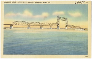 Newport News -- James River Bridge, Newport News, VA.