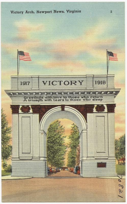 Victory Arch, Newport News, Virginia