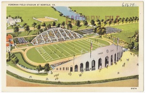 Foreman Field Stadium at Norfolk, VA.