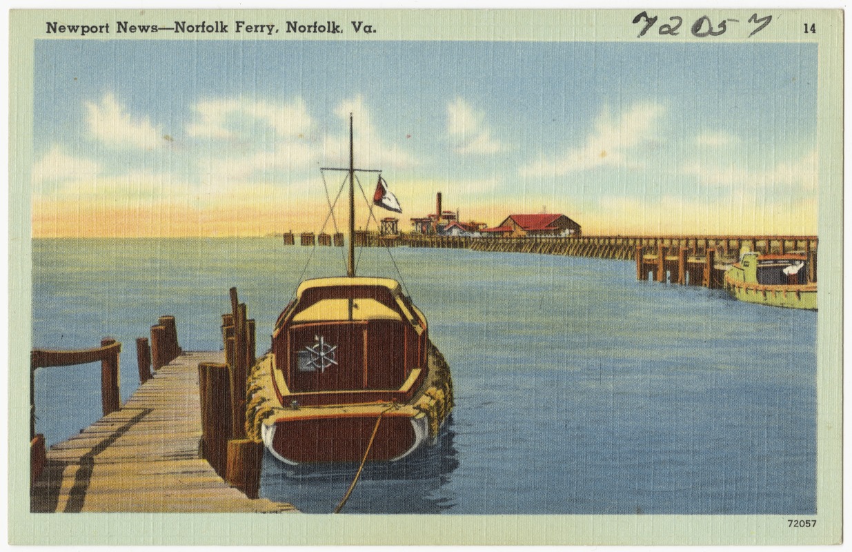 Newport News -- Norfolk Ferry, Norfolk, Va.