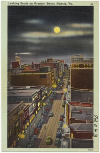 Looking south on Granby Street, Norfolk, Va.