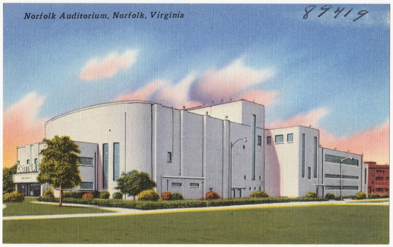 Norfolk Auditorium, Norfolk, Virginia
