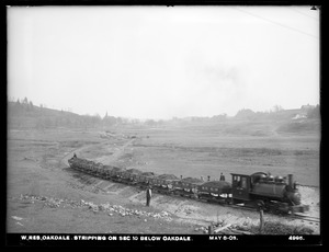 Wachusett Reservoir, stripping on Section 10 below Oakdale, Oakdale, West Boylston, Mass., May 8, 1902