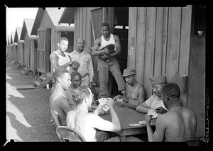 "Playing cards" Oahu 372nd Infantry