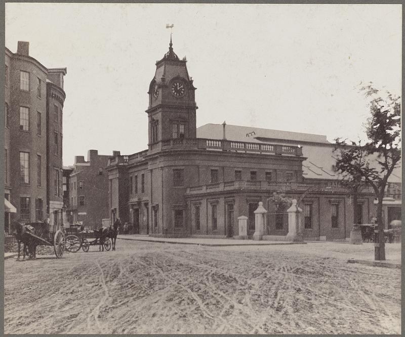 Boston, Massachusetts. Old Providence Depot, Park Square