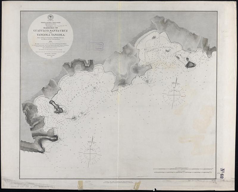 North America, west coast, west coast of Mexico, harbors of Guatulco, Santa Cruz and Tangola Tangola