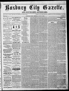Roxbury City Gazette and South End Advertiser, November 30, 1865