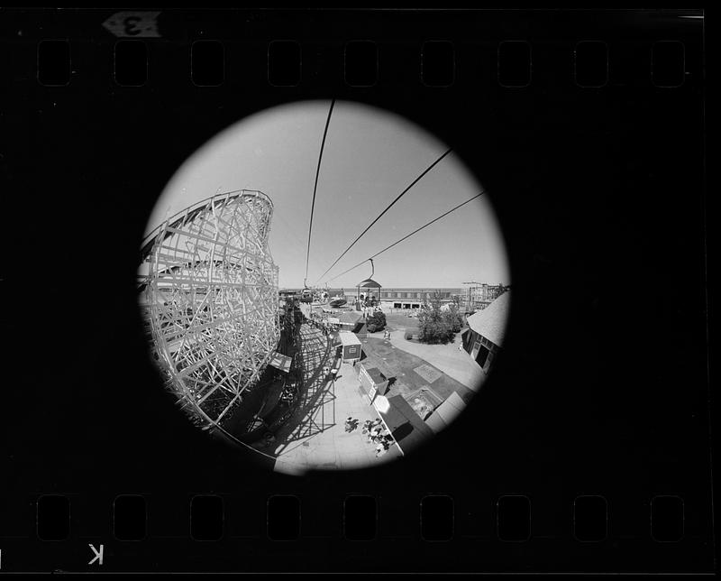 Amusement park ride (fisheye lens), Paragon Park, Nantasket - Digital ...