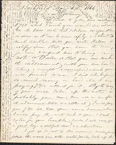 Letter from Zadoc Long to John D. Long, May 6, 1866