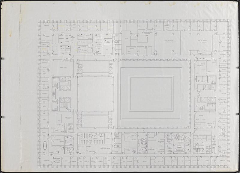 Boston City Hall ninth floor plan