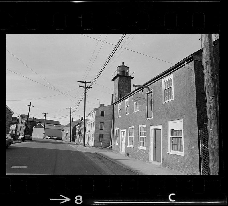 Water Street curve Starboard Galley, Range Light buildings, Bohan house