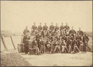 Officers of 50th Penn. Infantry, Fort Craig, July, 1865