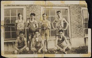 Sharon men's basketball team, 1934