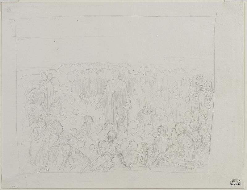 Sketch for "Sermon on the Mount"