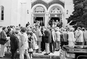 Funeral, Temple Emmanuel