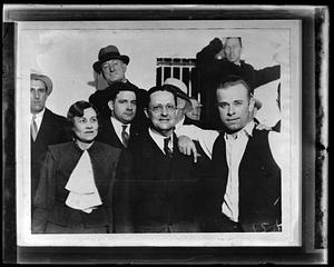 John Dillinger, with others