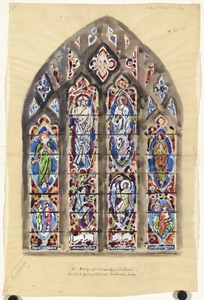A design for window opposite chancel, St. John's Episcopal Church, Newtonville, Mass.