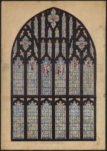 Great east window - Trinity Church, Newton Center, Mass.