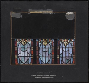 Narthex window, First Congregational Church, Reading, Massachusetts
