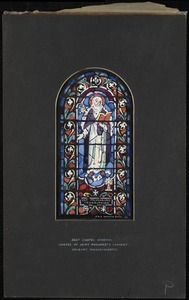 East chapel window, Chapel of Saint Margaret's Convent, Roxbury, Massachusetts