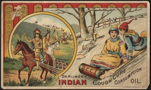 Dr. Kilmer's Indian Cough Cure Consumption Oil