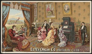 Estey Organ Co. Brattleboro, Vt. U.S.A.