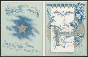 1863-1888 Silver anniversary of the Domestic Sewing Machine Co.