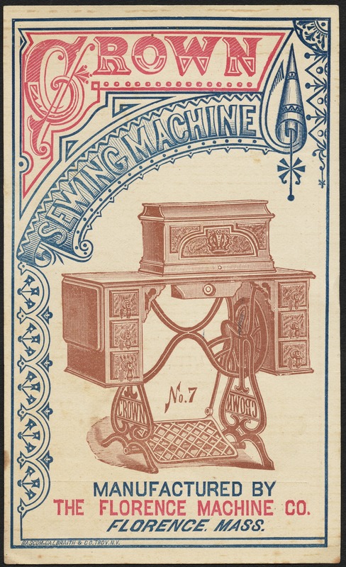 Crown sewing machine, no. 7
